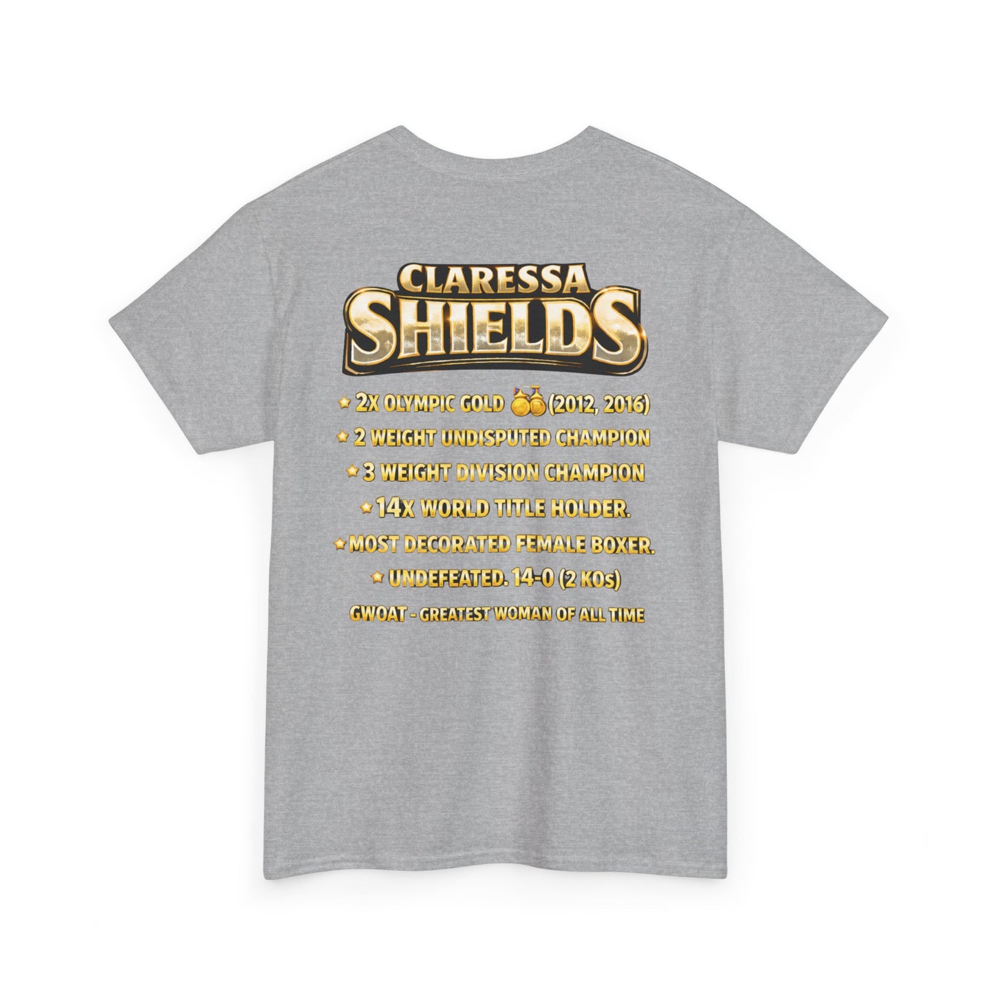 GWOAT: Claressa Shields Championship Tribute Tee