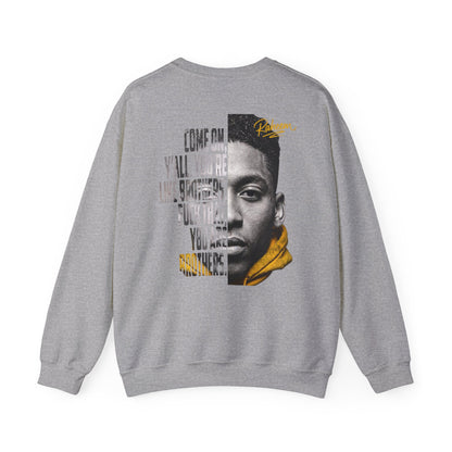 Raheem "Juice" Graphic Sweatshirt – 'Come On Y'all, You're Like Brothers' Portrait Crewneck