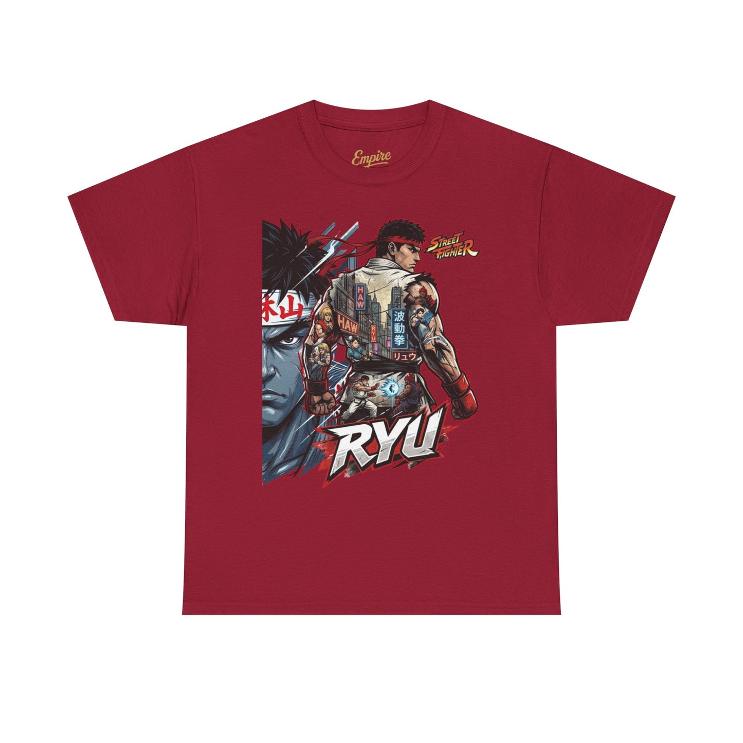 Ryu Street Fighter Graphic Tee — Vintage Fighter Art T-Shirt