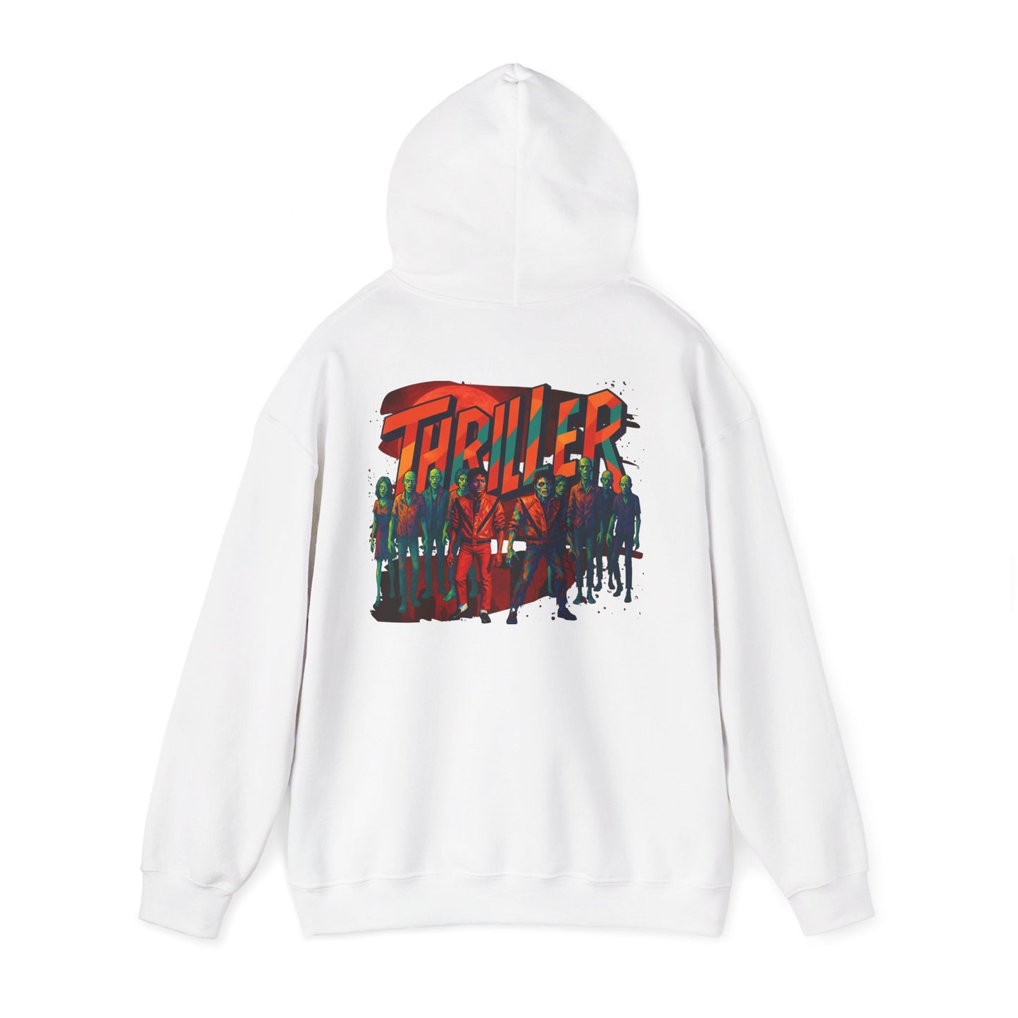 MJ 'Thriller' Retro Zombie Crew Graphic Hoodie