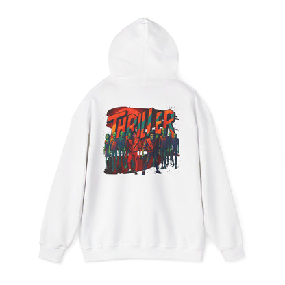 MJ 'Thriller' Retro Zombie Crew Graphic Hoodie