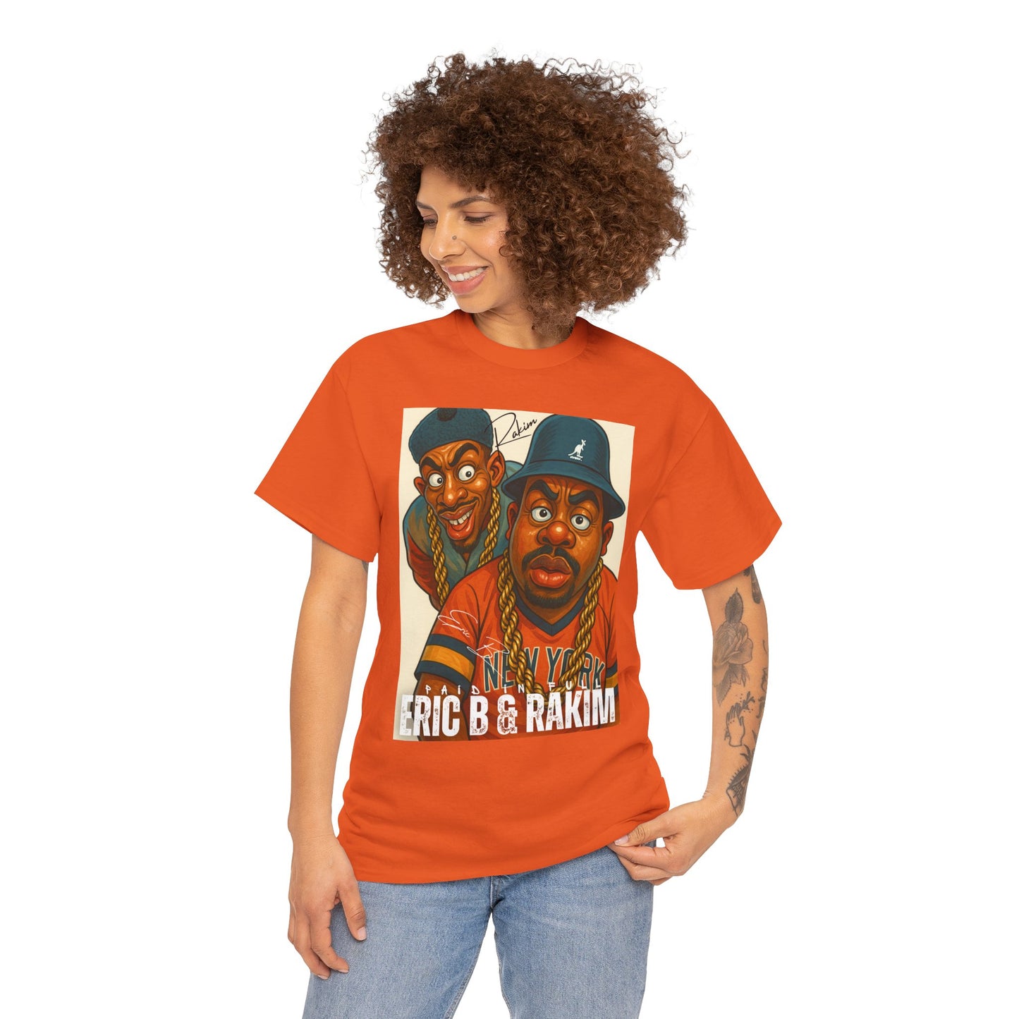 "Eric B and Rakim" Vintage Rap Duo Graphic Tee