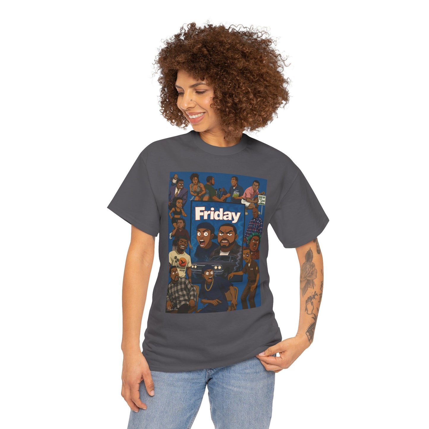 'Friday' Inspired Graphic Unisex Heavy Cotton Tee