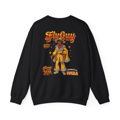 Fly Guy "Pimp Of The Year" Vintage Streetwear Crewneck Sweatshirt