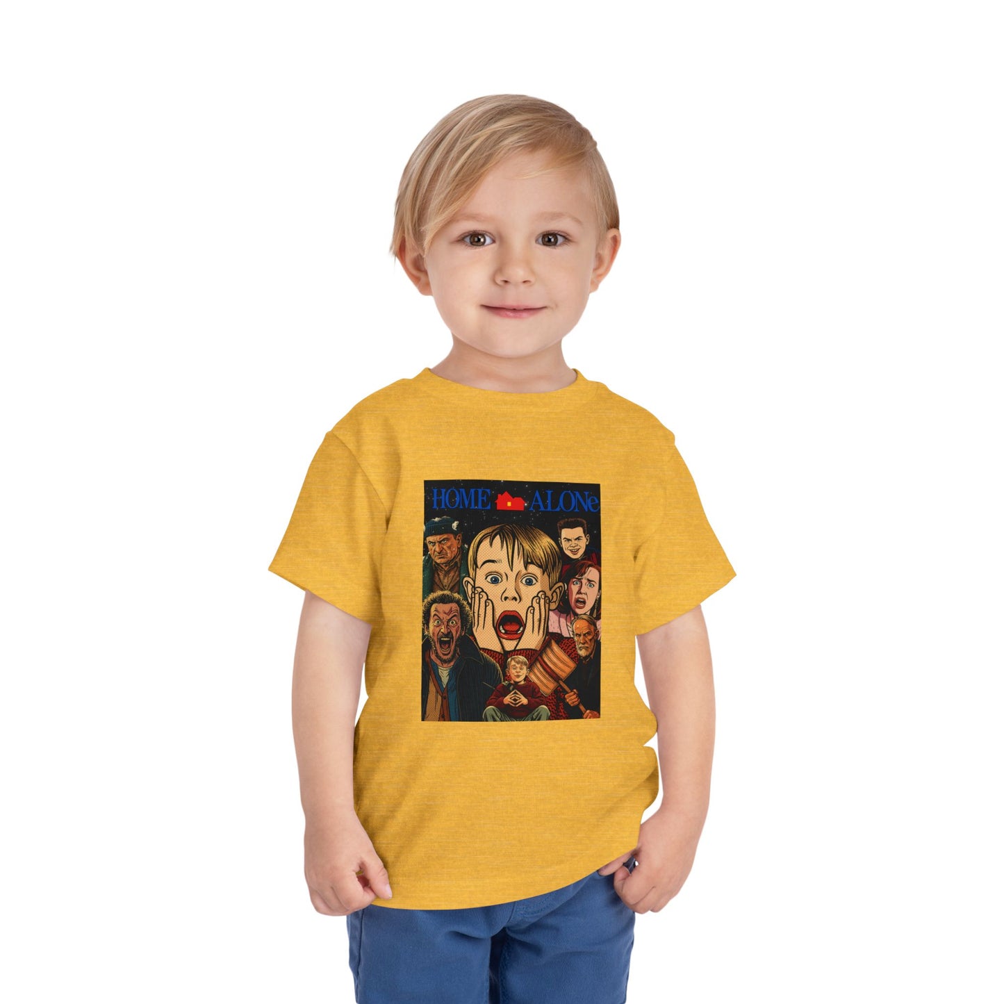 Home Alone Toddler Tee, Kid's Movie Shirt, Funny Kids T-Shirt, Halloween Costume, Birthday Gift for Boys and Girls