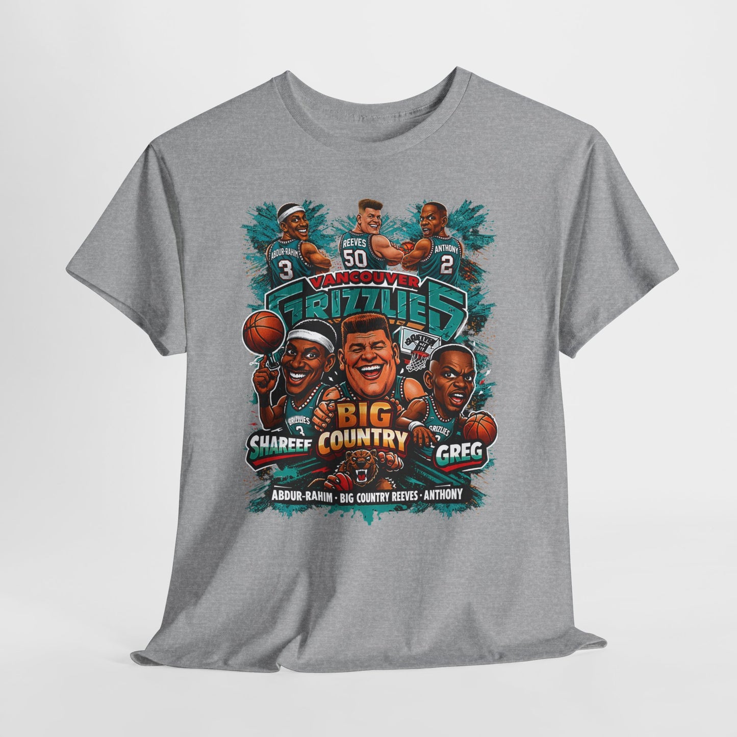 Grizzlies Big Country Basketball Tee