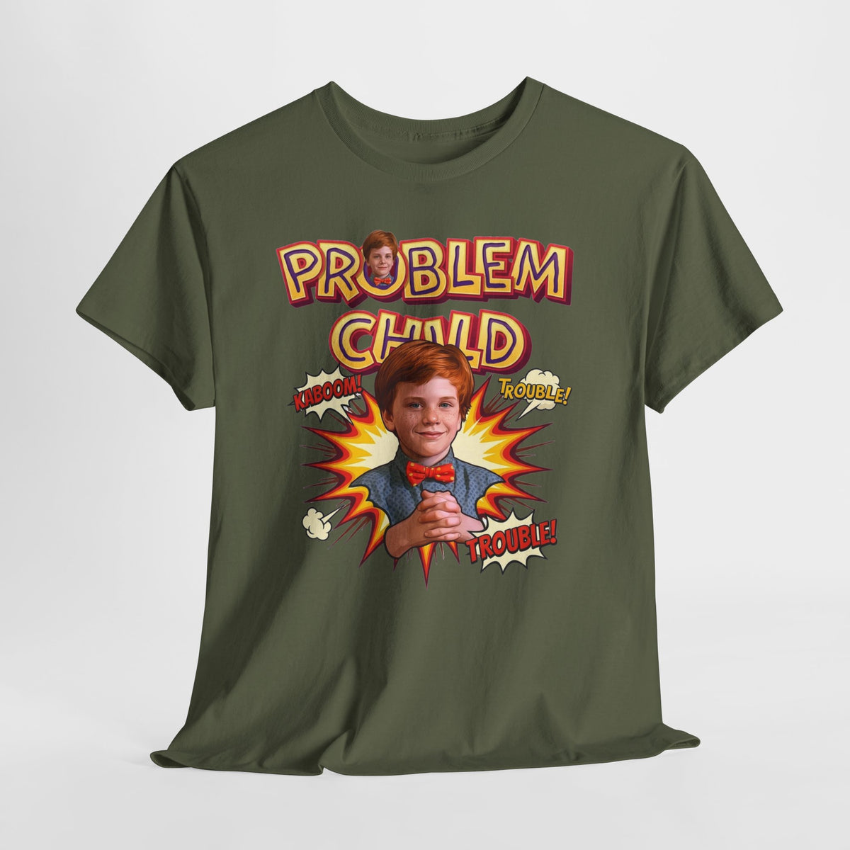 Vintage 90s Comedy "Problem Child" Graphic T-Shirt