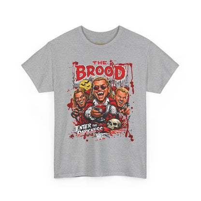 The Brood Horror Band Tee — “Enter the Darkness” Graphic T-Shirt