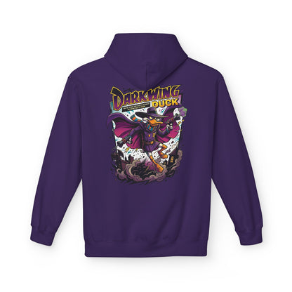 Retro Darkwing Duck Graphic Hoodie | 90s Cartoon Nostalgia
