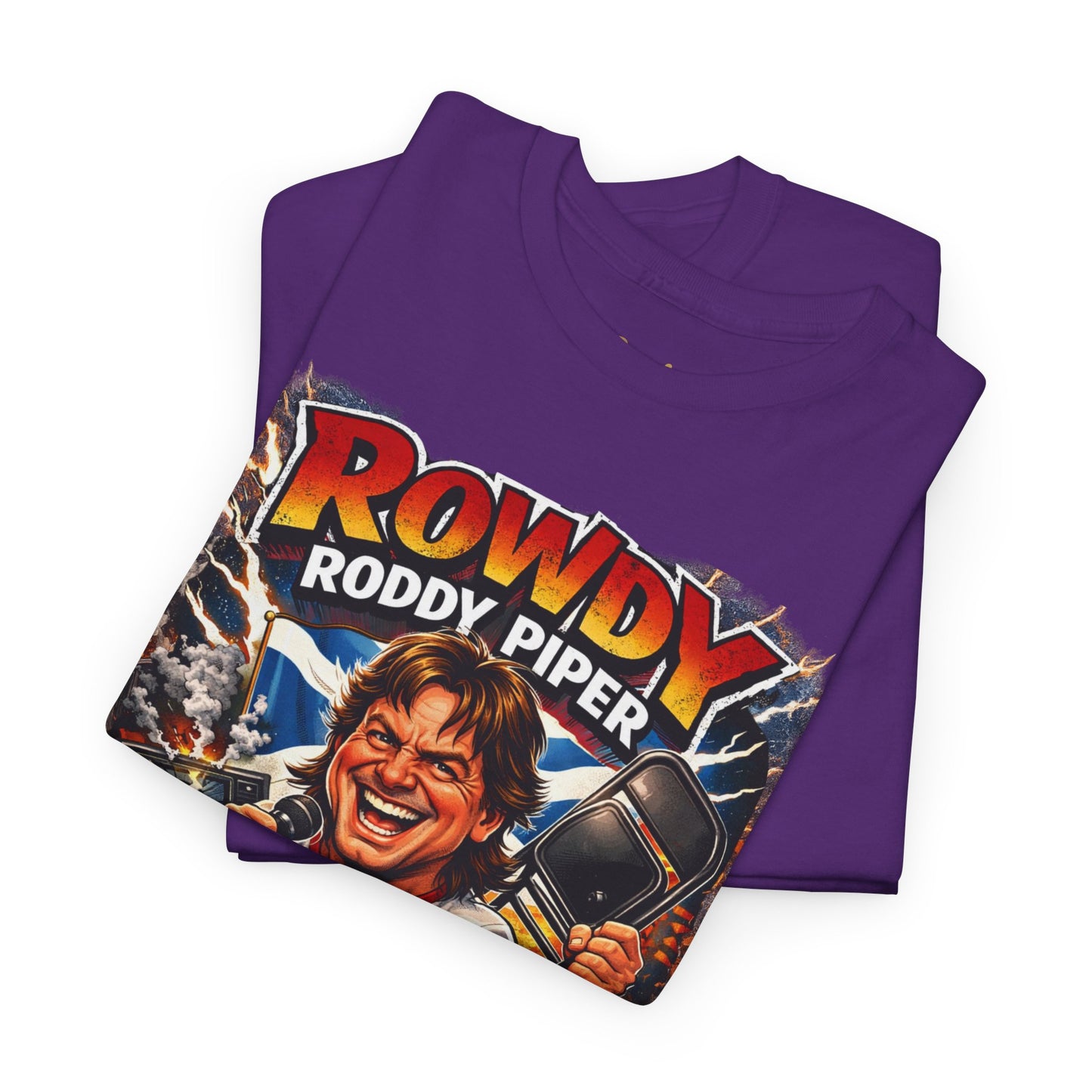 Rowdy Roddy Piper T-Shirt — Retro Wrestling Graphic Tee