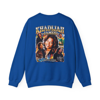 Khadijah James Vintage TV Tribute—Living Single Retro Graphic Crewneck Sweatshirt