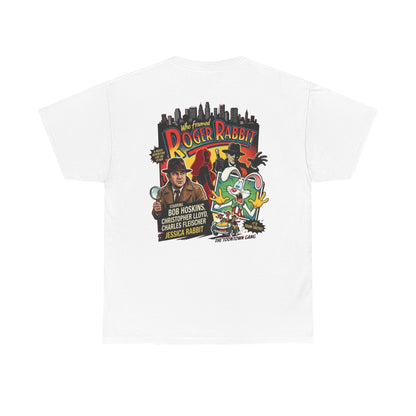 Who Framed Roger Rabbit Poster Tee — Retro Movie Graphic T-Shirt