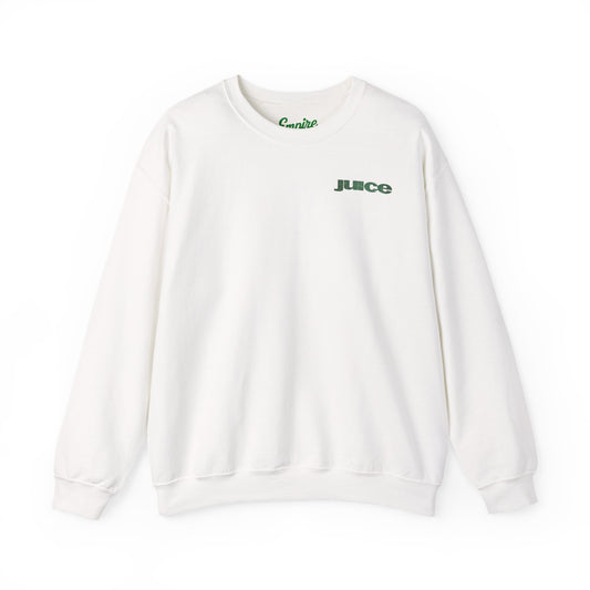 Steel "Juice" Crewneck Sweatshirt — 'I Was Doin' The Hootchy Kootchy' Graphic