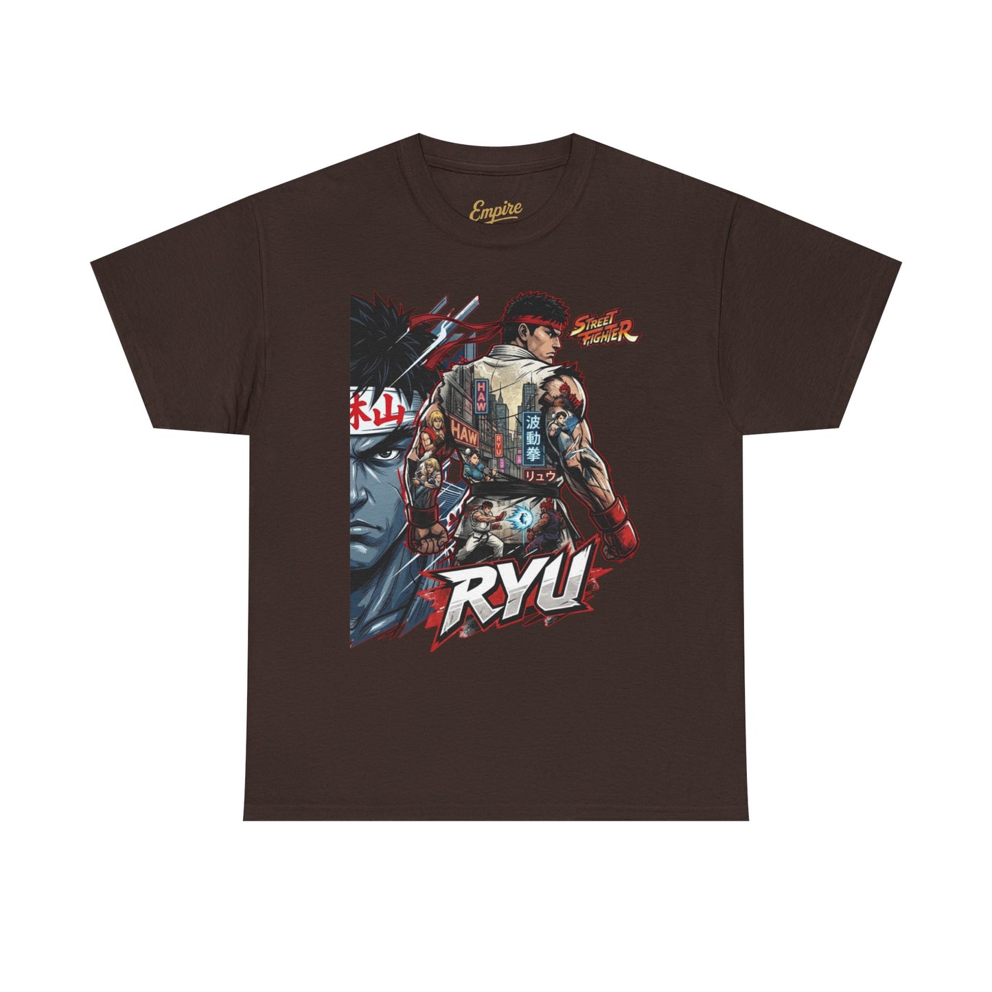 Ryu Street Fighter Graphic Tee — Vintage Fighter Art T-Shirt
