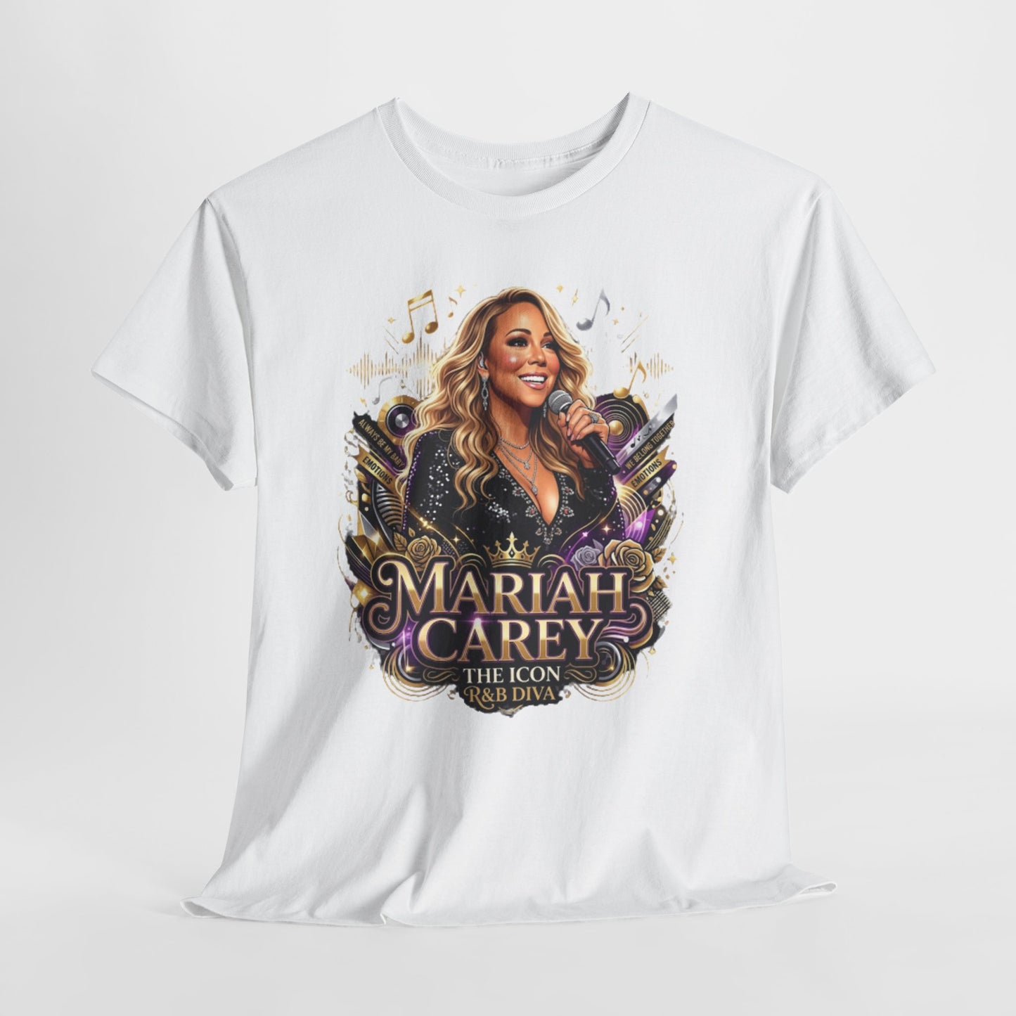 Mariah Carey Tribute T-Shirt — "The Icon, The Diva" Graphic Tee