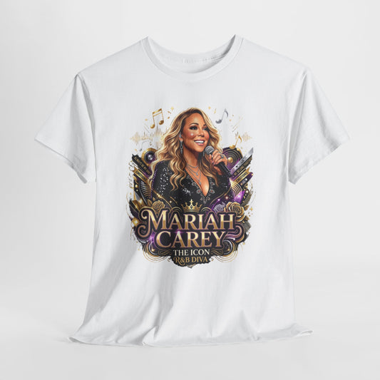 Mariah Carey Tribute T-Shirt — "The Icon, The Diva" Graphic Tee