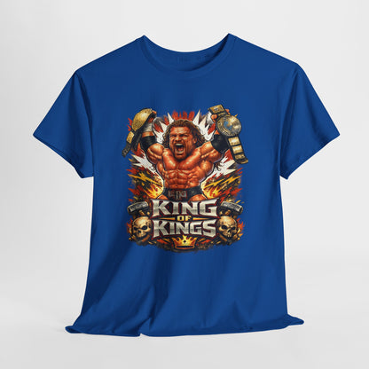 King of Kings Tee - Retro Wrestling Champion Graphic T-Shirt