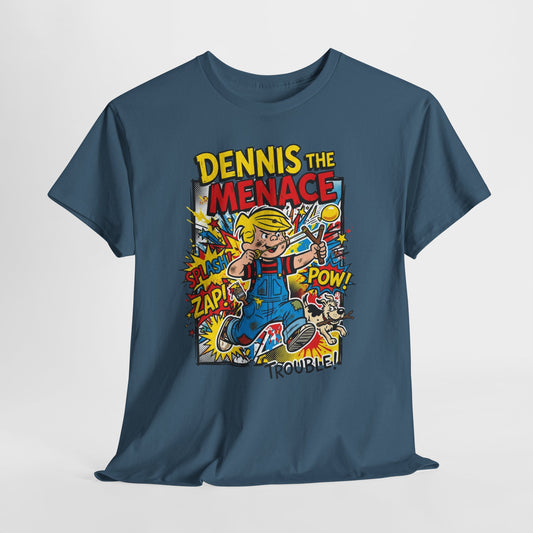 Dennis the Menace Comic Tee — Retro Cartoon Graphic T-Shirt