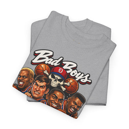 Detroit Pistons "Bad Boys" T-Shirt — Vintage Basketball Team Tee