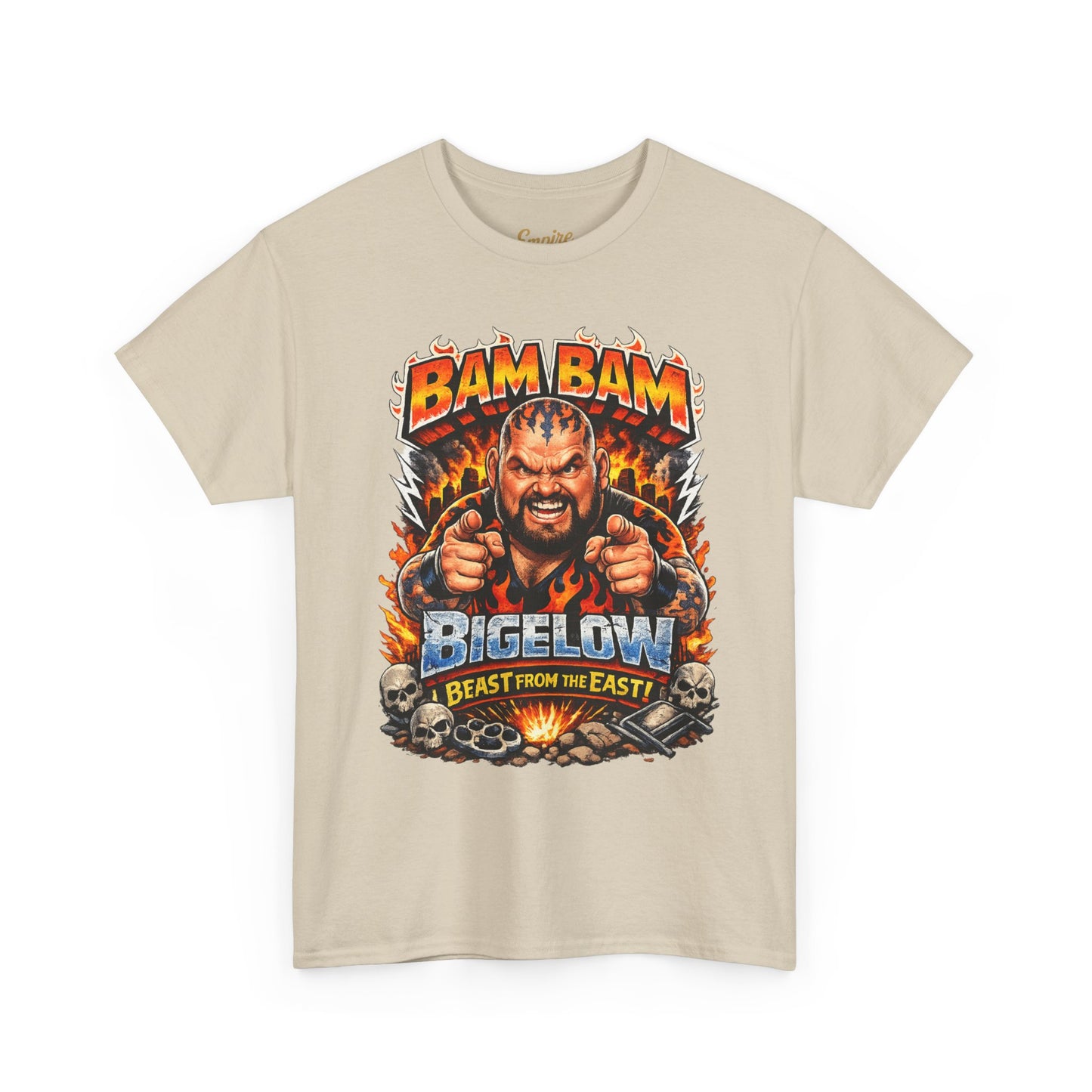 Bam Bam Bigelow 'Beast From the East' Graphic Tee