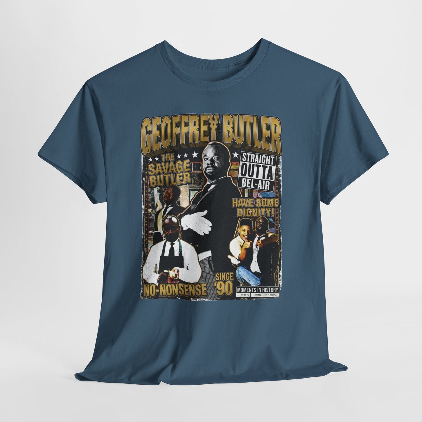 Geoffrey Butler Graphic Tee — "Savage Butler" Vintage Sitcom Tribute T-Shirt