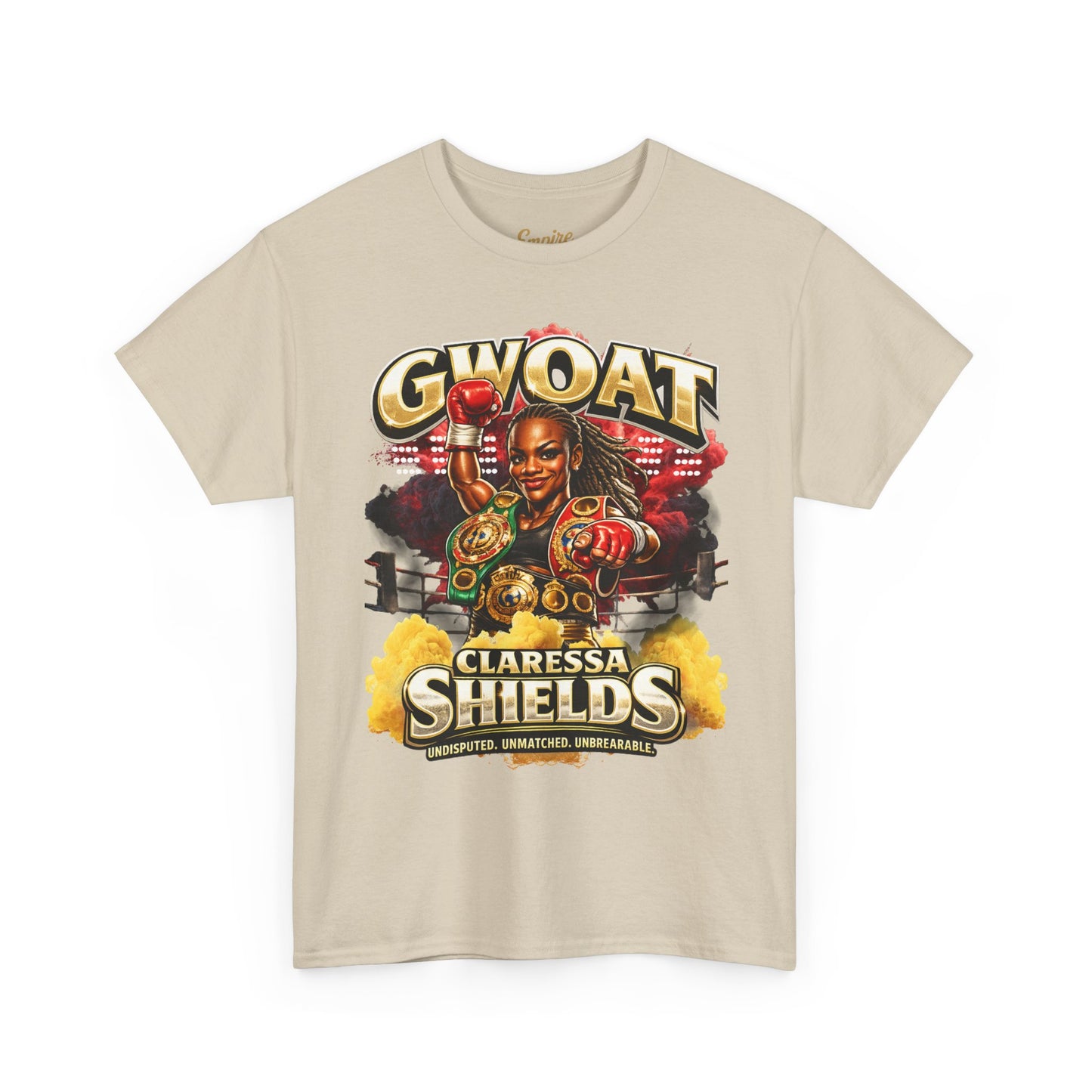 GWOAT: Claressa Shields Championship Tribute Tee