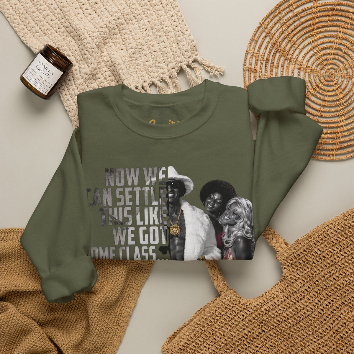 Now We Can Settle This Like Men 'The Mack" Movie Sweatshirt