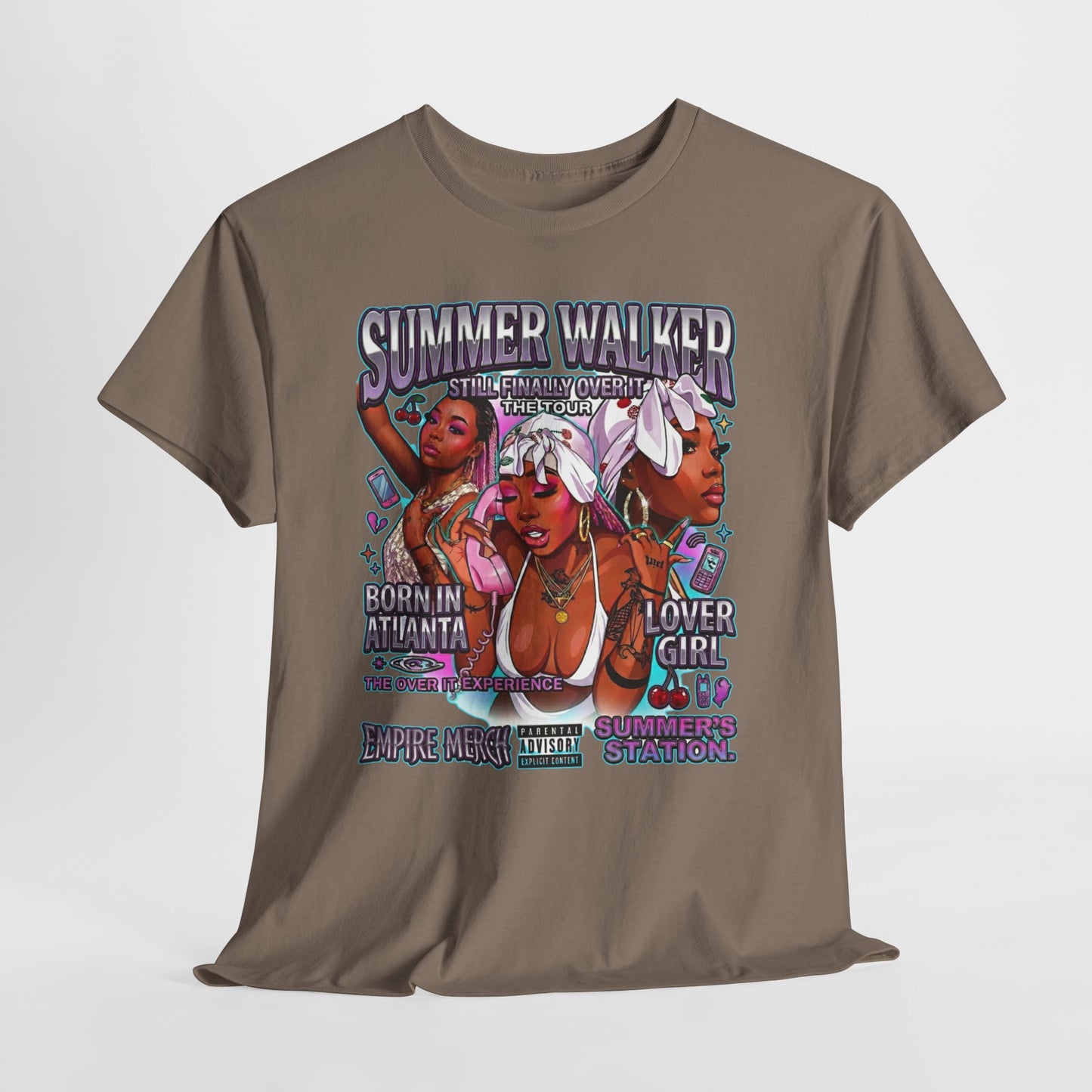 Summer Graphic Tee — "Born in Atlanta" Soulful R&B Tribute Shirt