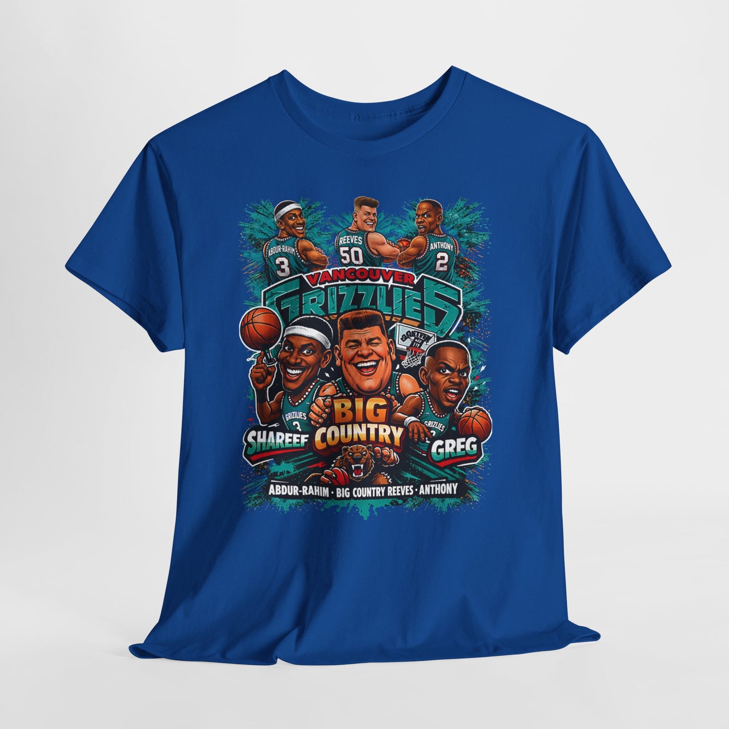 Grizzlies Big Country Basketball Tee
