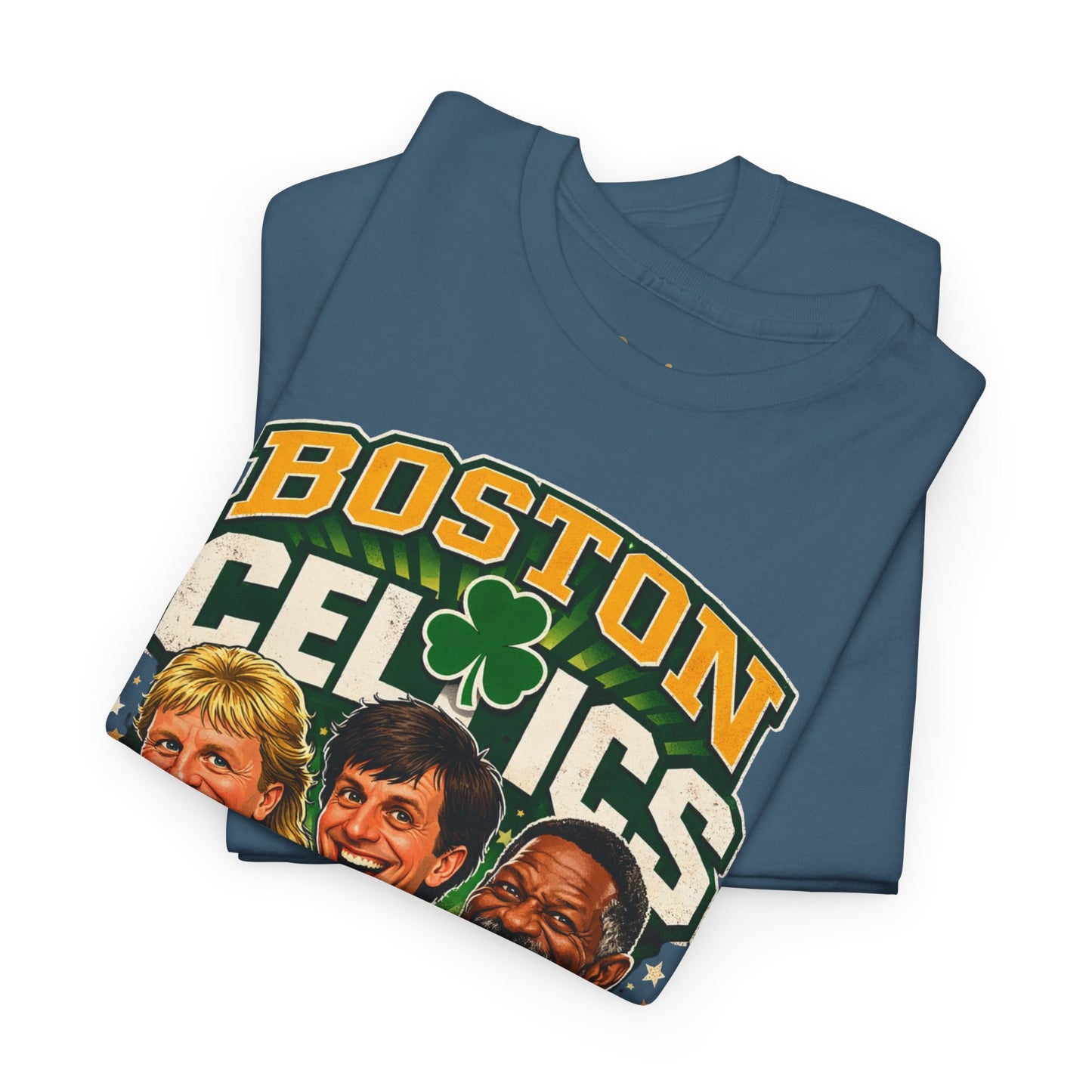 Boston Celtics "Legends of the Parquet" Tee - Retro Basketball Fan Shirt
