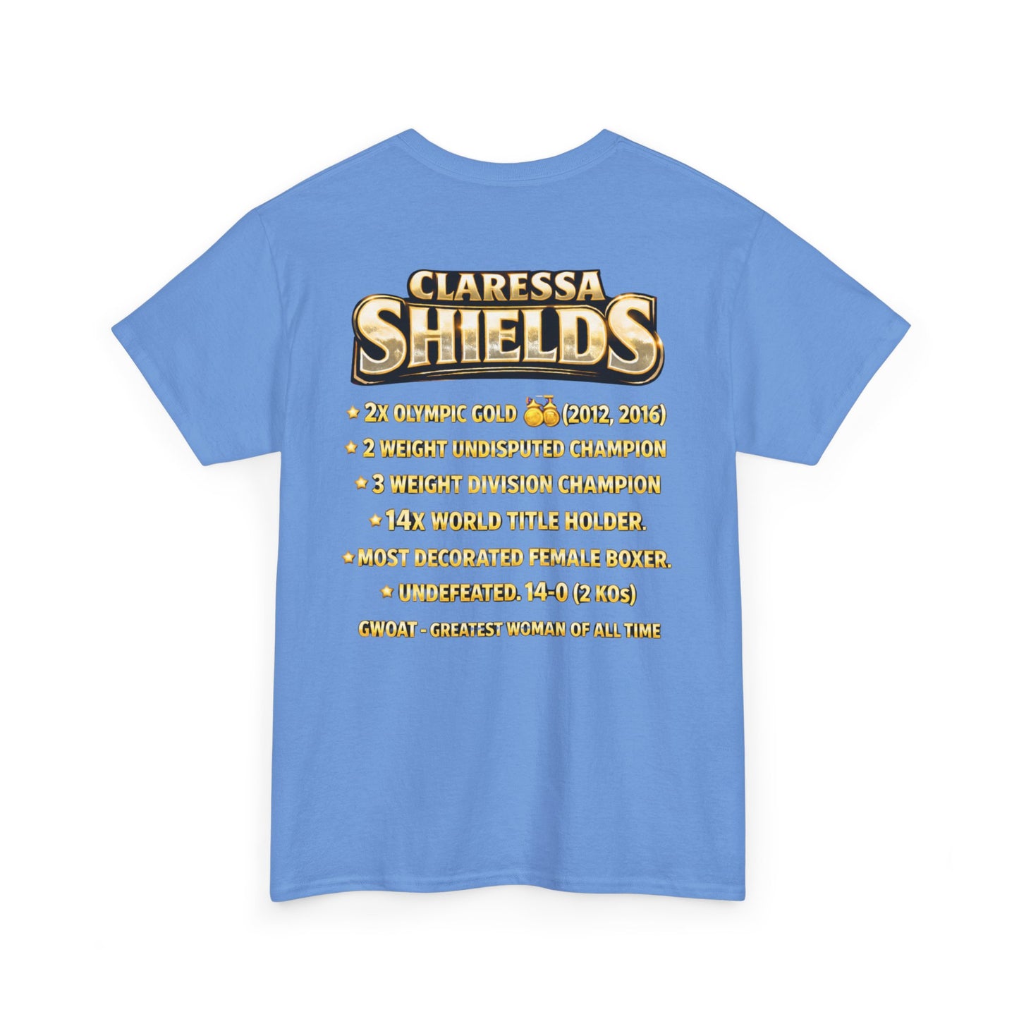 GWOAT: Claressa Shields Championship Tribute Tee