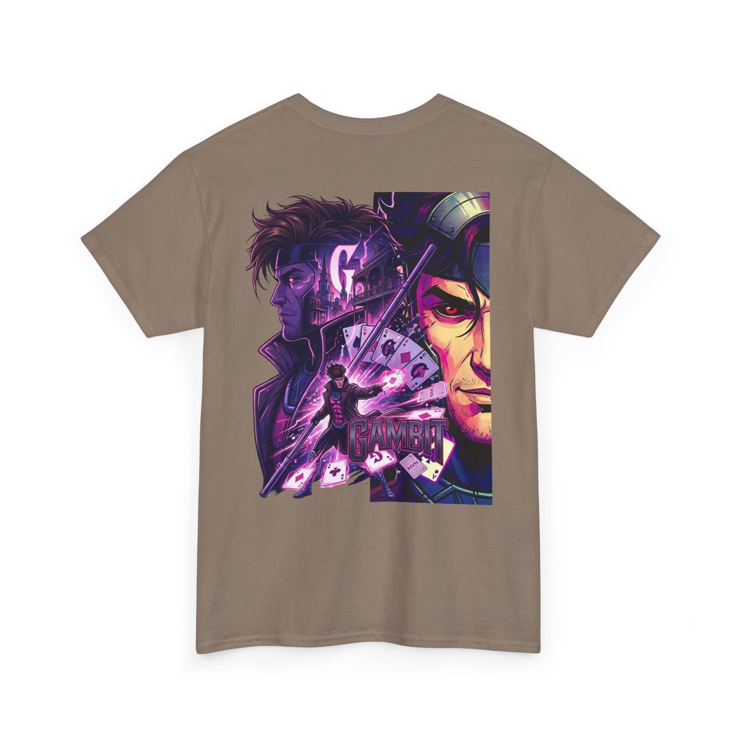 Neon Noir Anime Portraits T‑Shirt