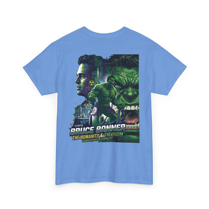Hulk Graphic Tee — Bruce Banner Movie Poster Back Print