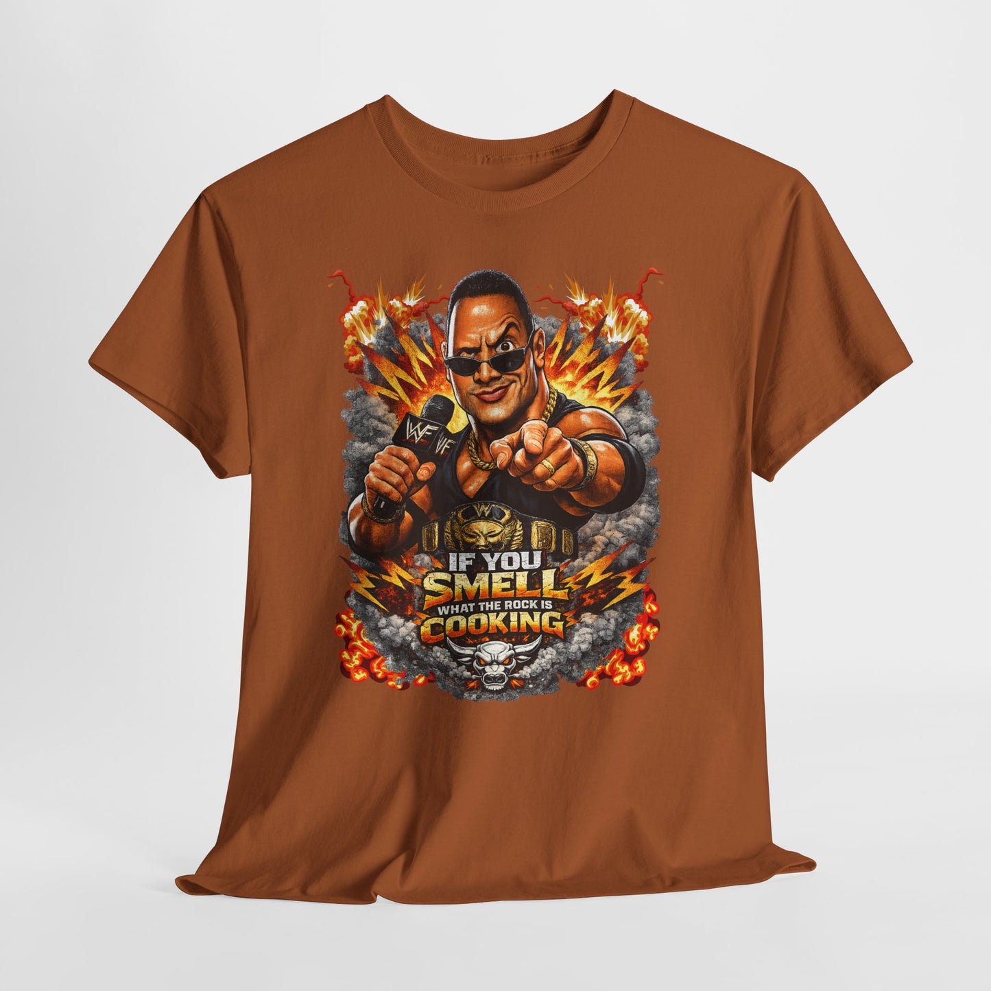 If You Smell What The Rock Is Cooking Graphic Tee