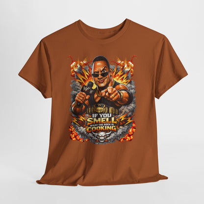 If You Smell What The Rock Is Cooking Graphic Tee