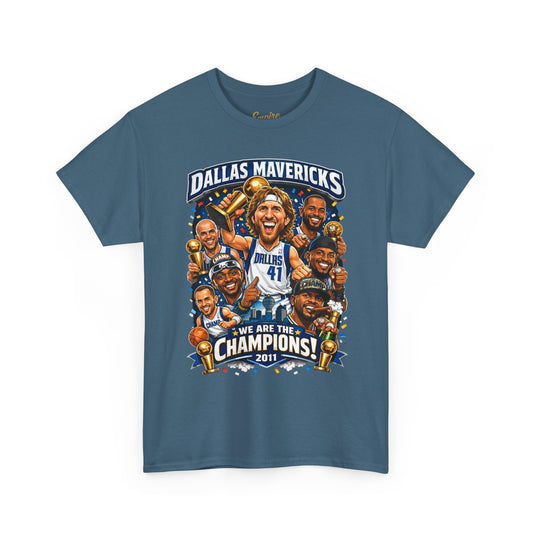 Dallas Mavericks Champions Tee – “We Are The Champions” Basketball Fan Shirt