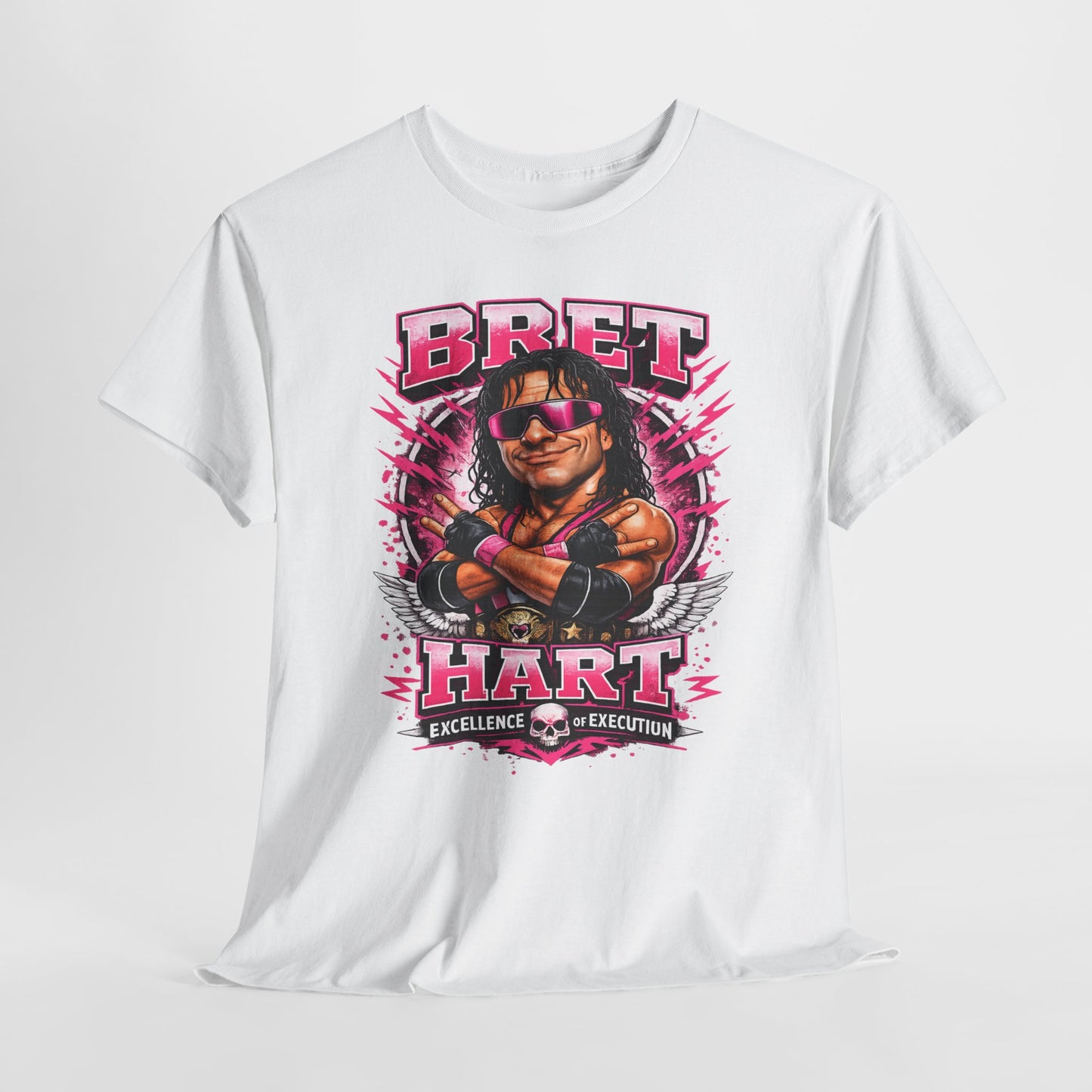 Bret Hart Tribute T-Shirt — "I Am The Best There Is" Retro Wrestling Tee