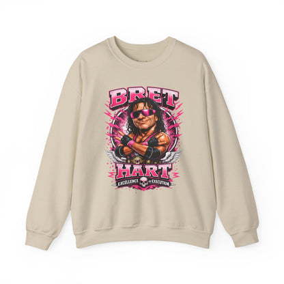 Bret Hart Crewneck Sweatshirt — "I Am The Best There Is" Retro Wrestling Pullover