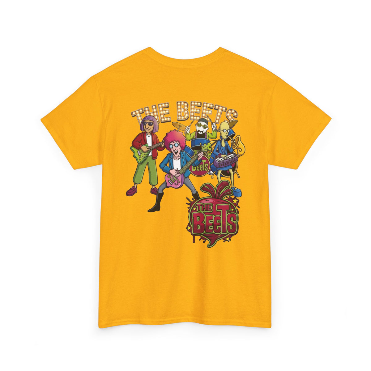 The Beets Band Tee — Retro Cartoon Rock Band T‑Shirt