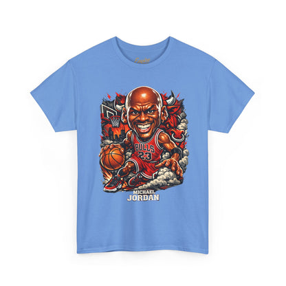 Basketball Legend T‑Shirt — 'Michael' Retro Cartoon Bulls Tee