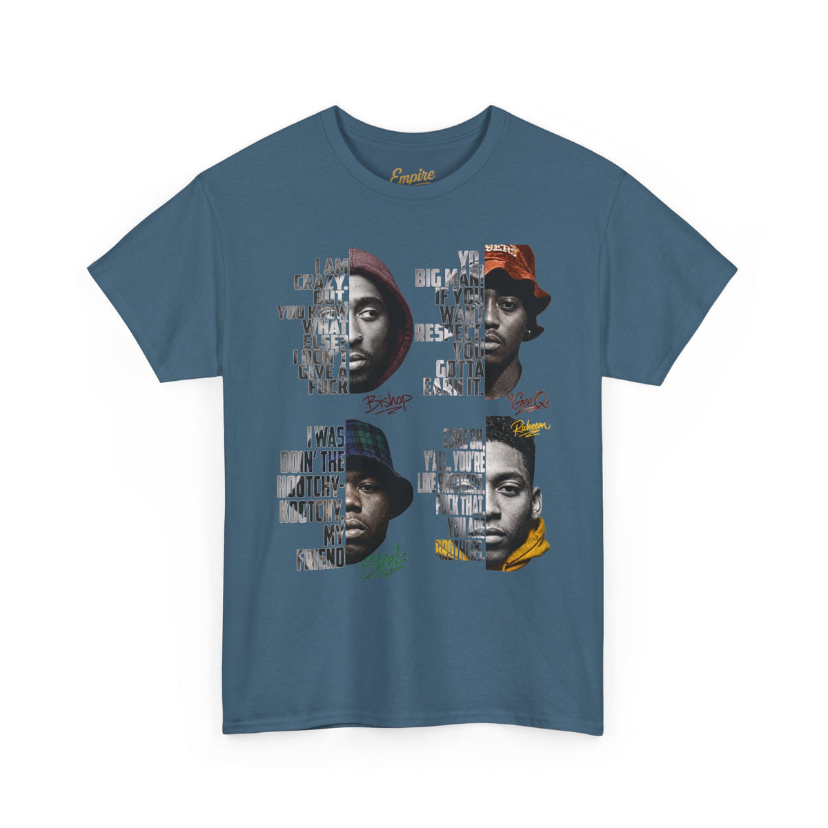 Wrecking Crew "Juice" Legends Portrait Tee — Vintage Movie Faces Graphic T-Shirt