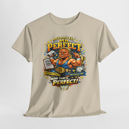 Retro Wrestling 'Mr. Perfect' Graphic Tee — Vintage WWF Wrestling Shirt