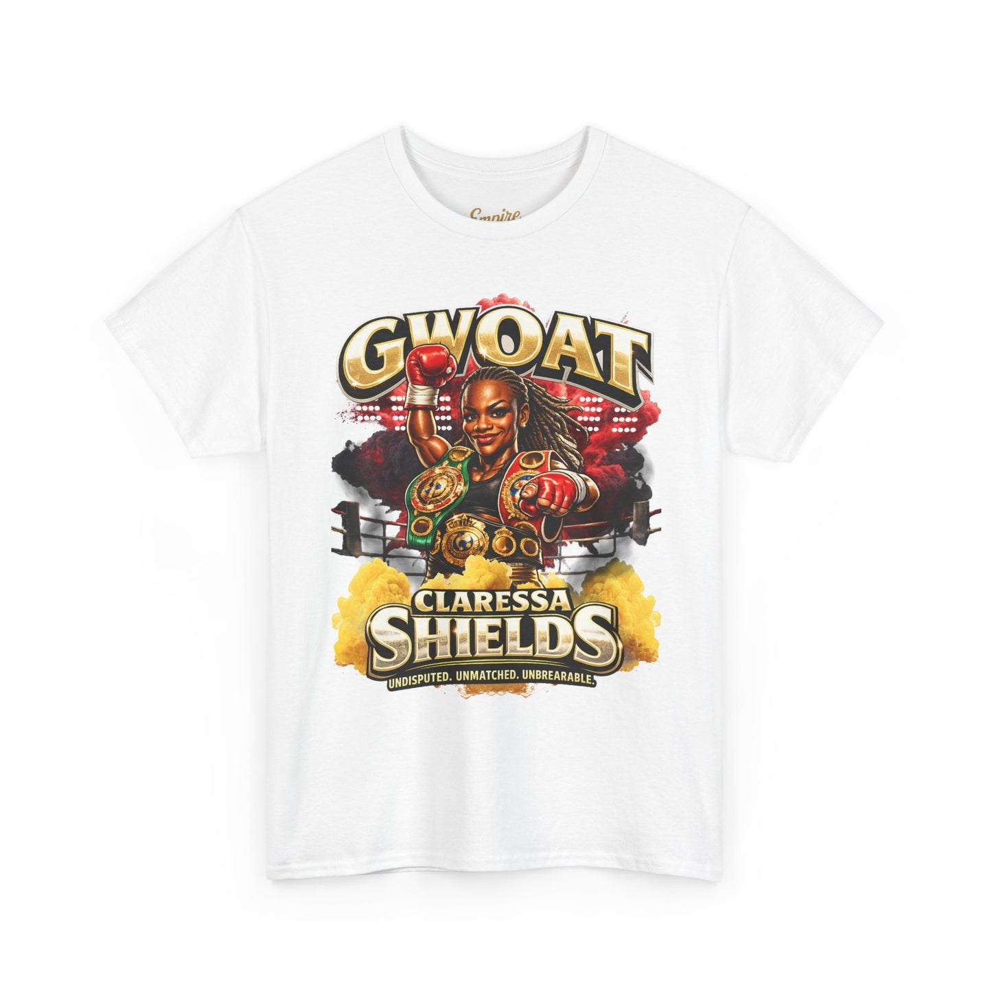 GWOAT: Claressa Shields Championship Tribute Tee