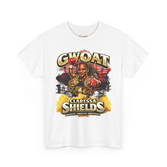 GWOAT: Claressa Shields Championship Tribute Tee