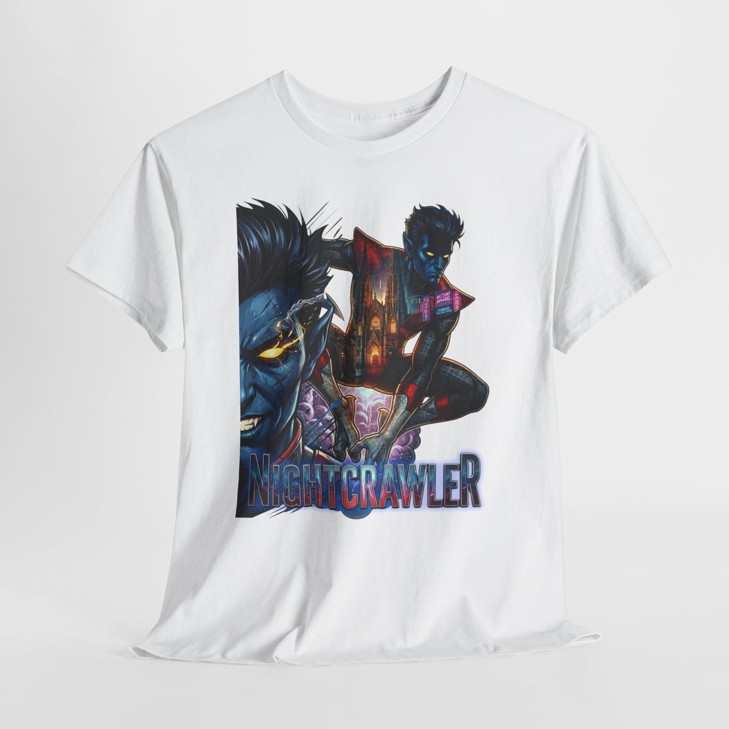 Nightcrawler Graphic Tee — Vintage Comic X-Men Design