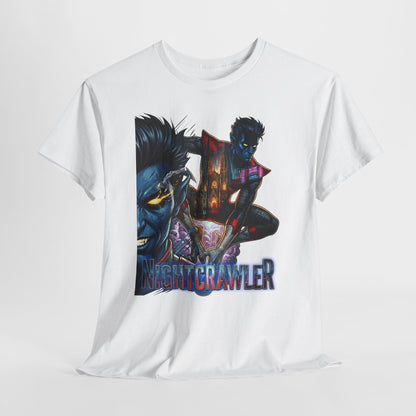 Nightcrawler Graphic Tee — Vintage Comic X-Men Design