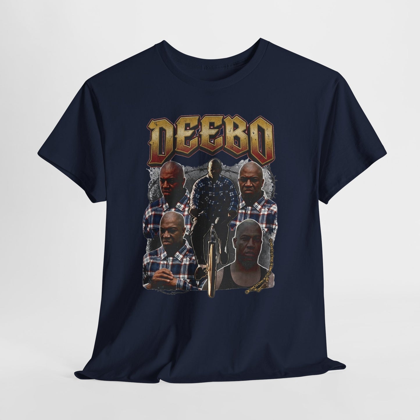 Deebo Graphic Tee — Vintage Style Movie Character Collage