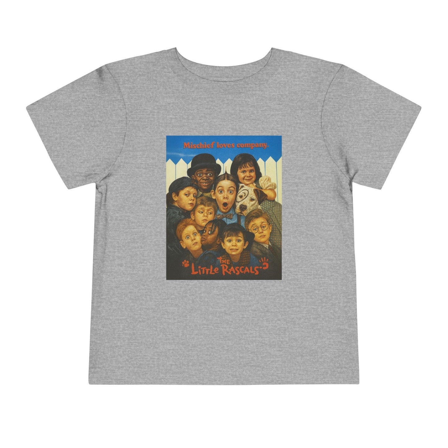Vintage Little Rascals Toddler Tee, Cute Kids T-Shirt, Fun Playwear for Toddlers, Cartoon Character Shirt, Perfect Gift for Birthdays