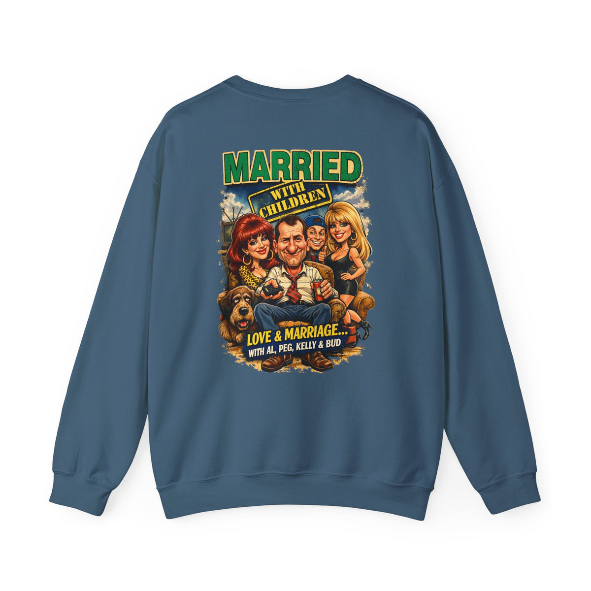 Married with Children Retro Crewneck Sweatshirt