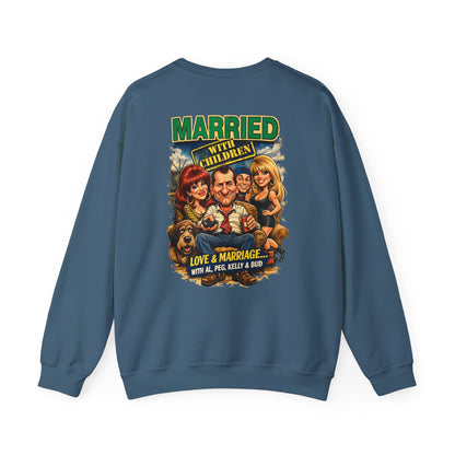 Married with Children Retro Crewneck Sweatshirt